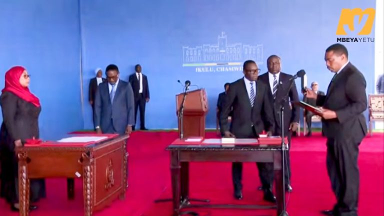 Dkt. Samia Amuapisha Dkt. Mwigulu: Tanzania Yapata Waziri Mkuu Mpya